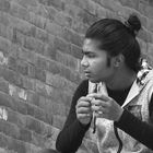 young man at kathmandu