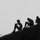 Young Men in Swedish Summer