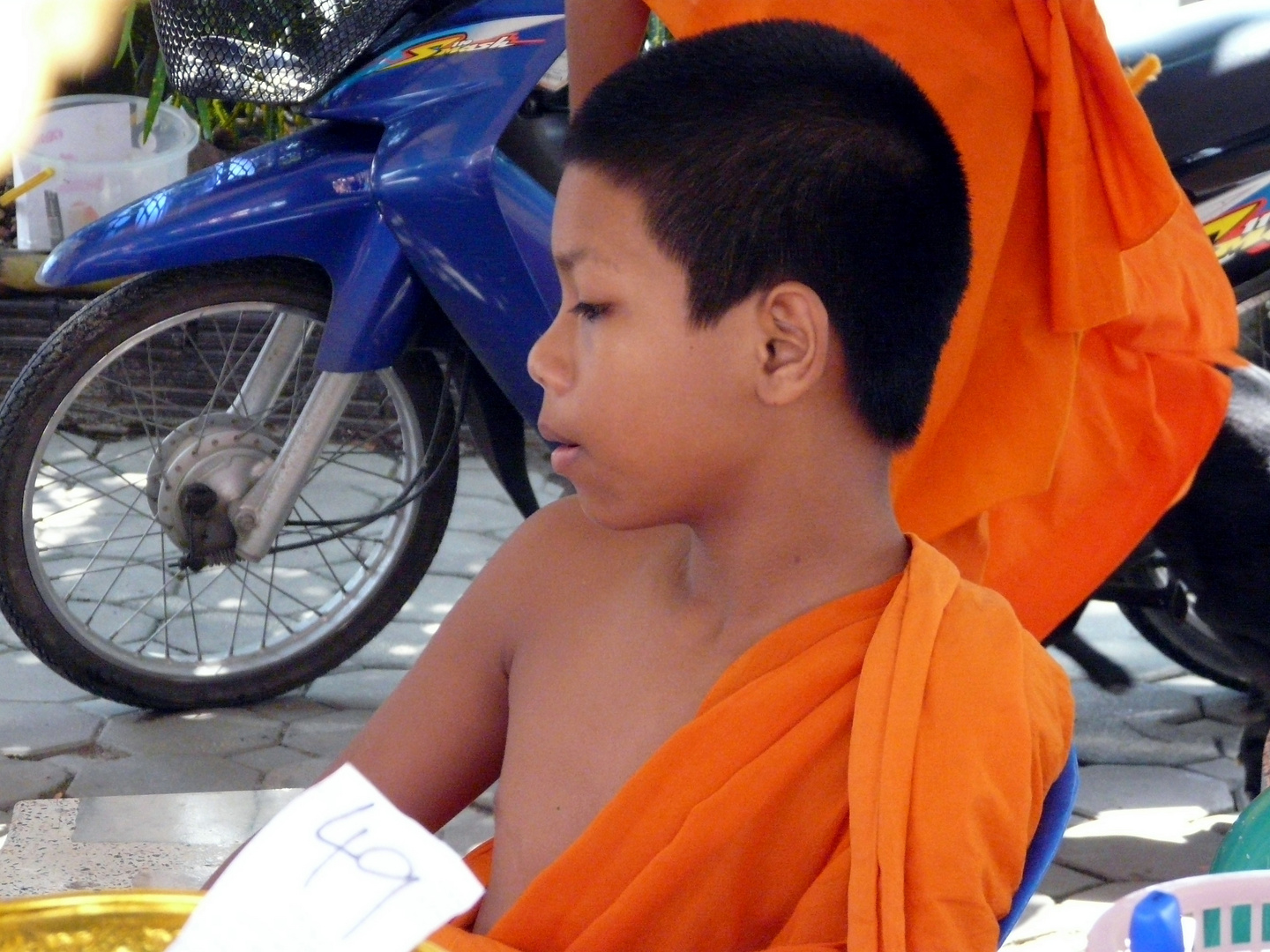 young monk koh samui