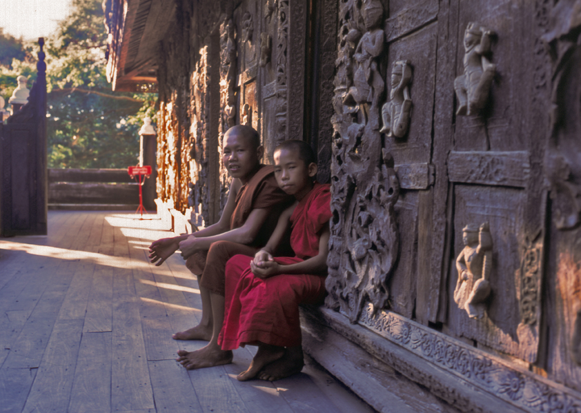 Young monks