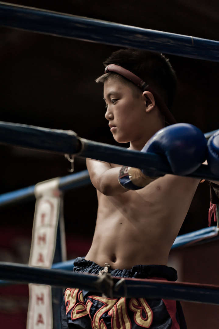 Young Muay Thai Fighter