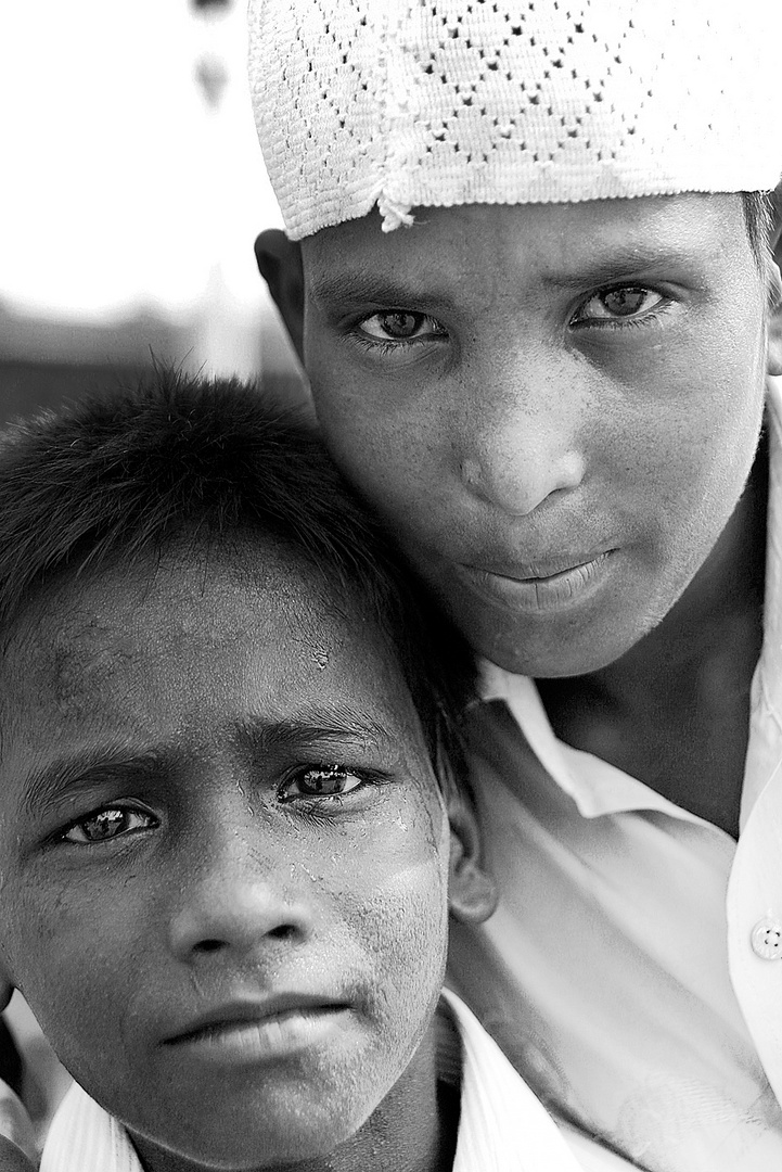 Young Muslims at Jama Masjid