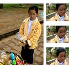 Young trader in Dalat