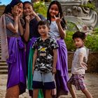 Young visitors at Sang Hyang Ambu temple