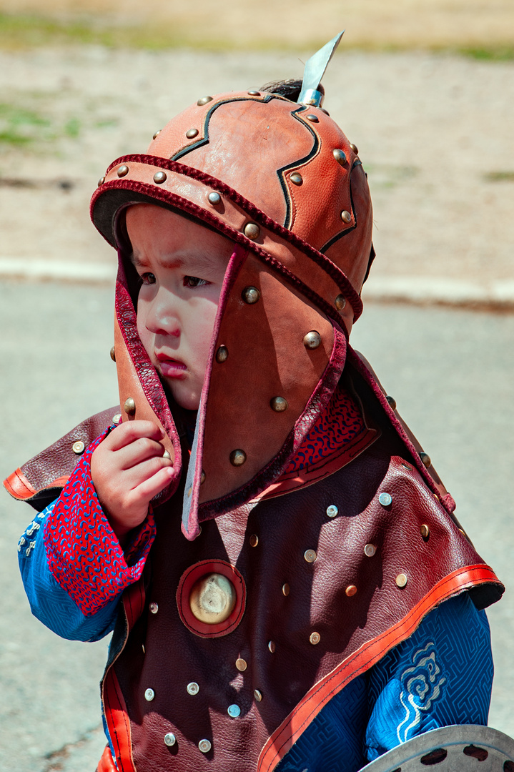 Young warrior in Karakorum