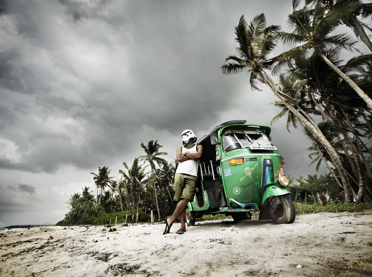 “Your Tuk Tuk’ll freeze before you reach the first marker…”