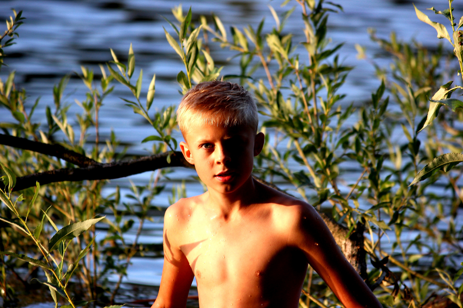 youth on the river
