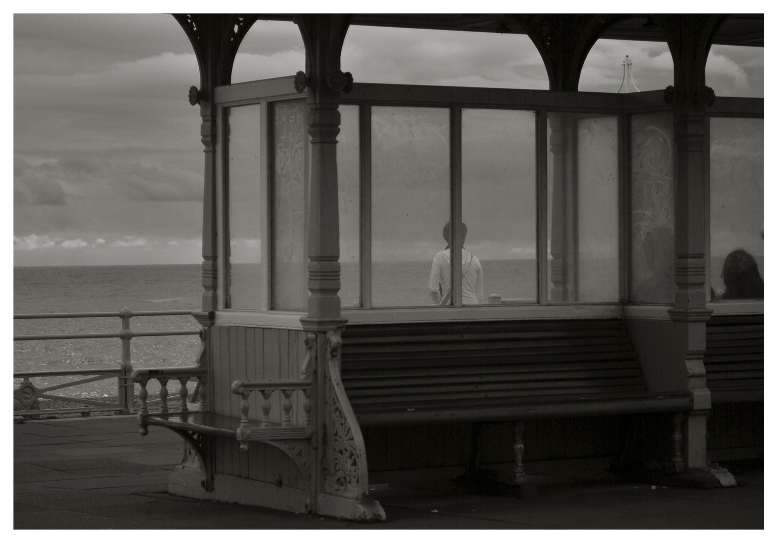 You,The bench and The Sea...