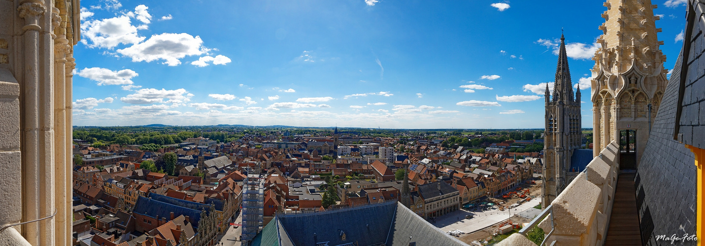 Ypern - Aussicht vom Belfried