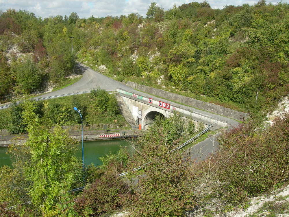 Ytres : sortie sud Canal du Nord