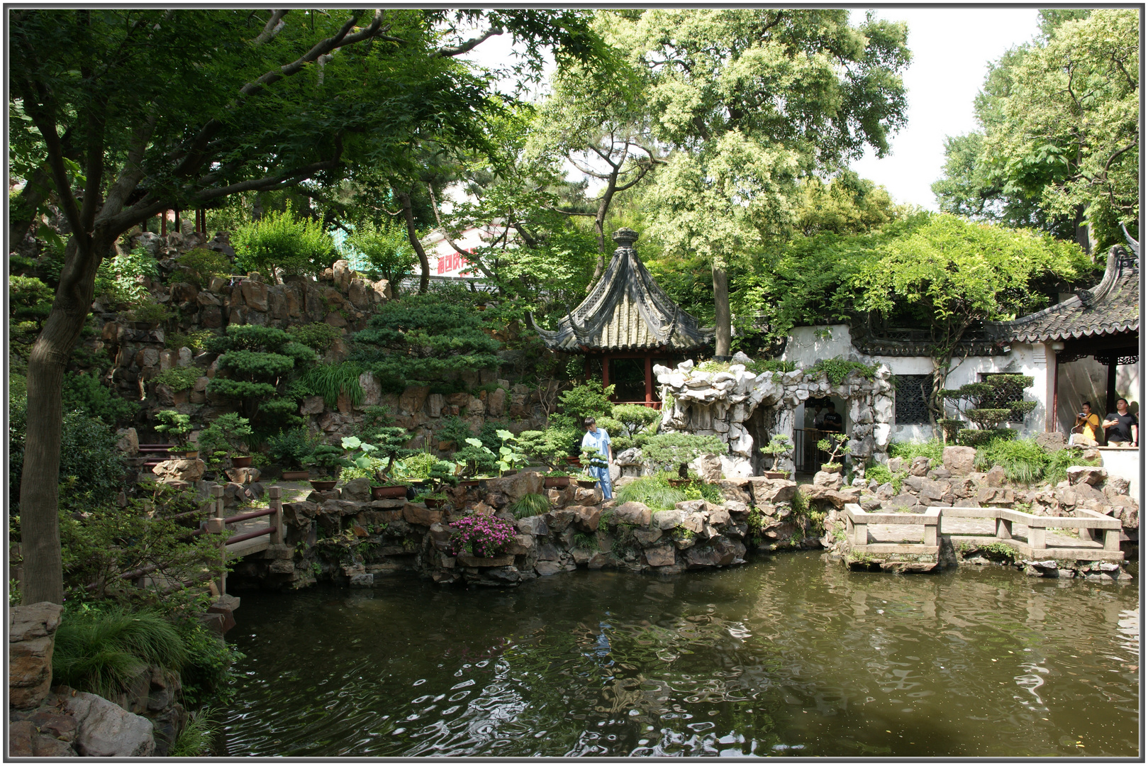 Yu Garten - Shanghai - eine Oase in der Stadt