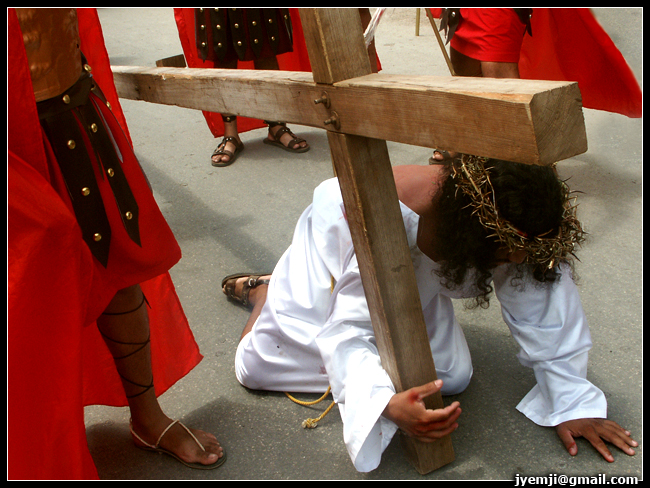 Yucatan, Passion du Christ à Acanceh.