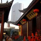 Yufo Temple - old meets new