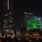 Yukohama - riesenrad - Studie bei Nacht - 2016