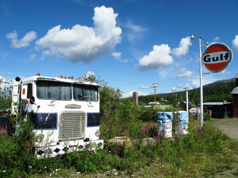 Yukon Canada Keno City alter Truck