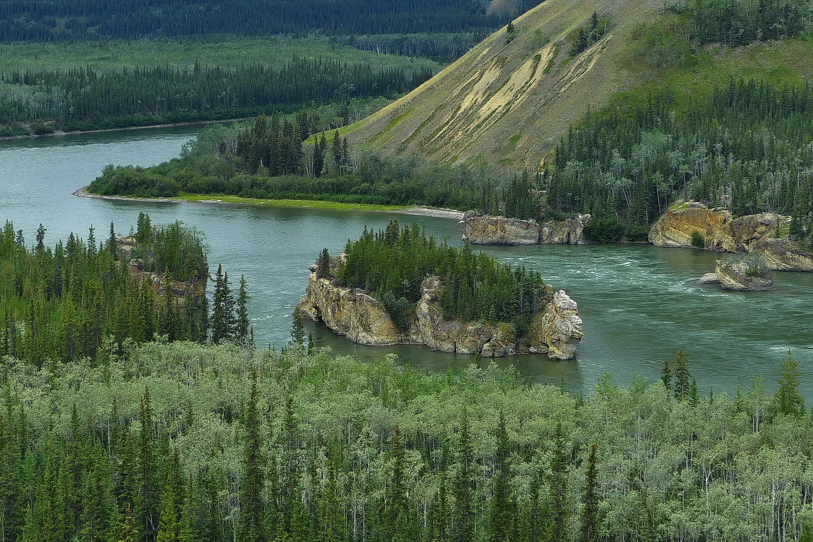 Yukon, Fluss der Goldgräber