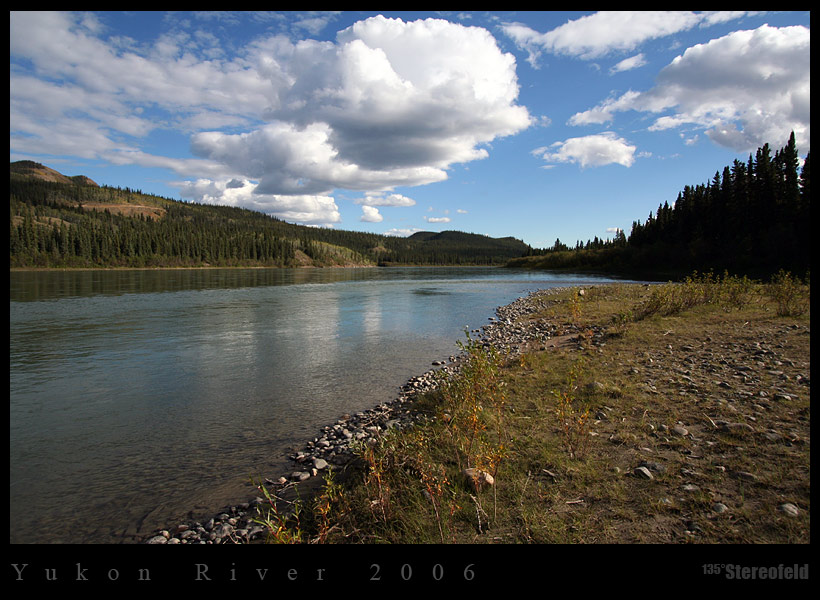 Yukon River, kurz hinter Carmacks