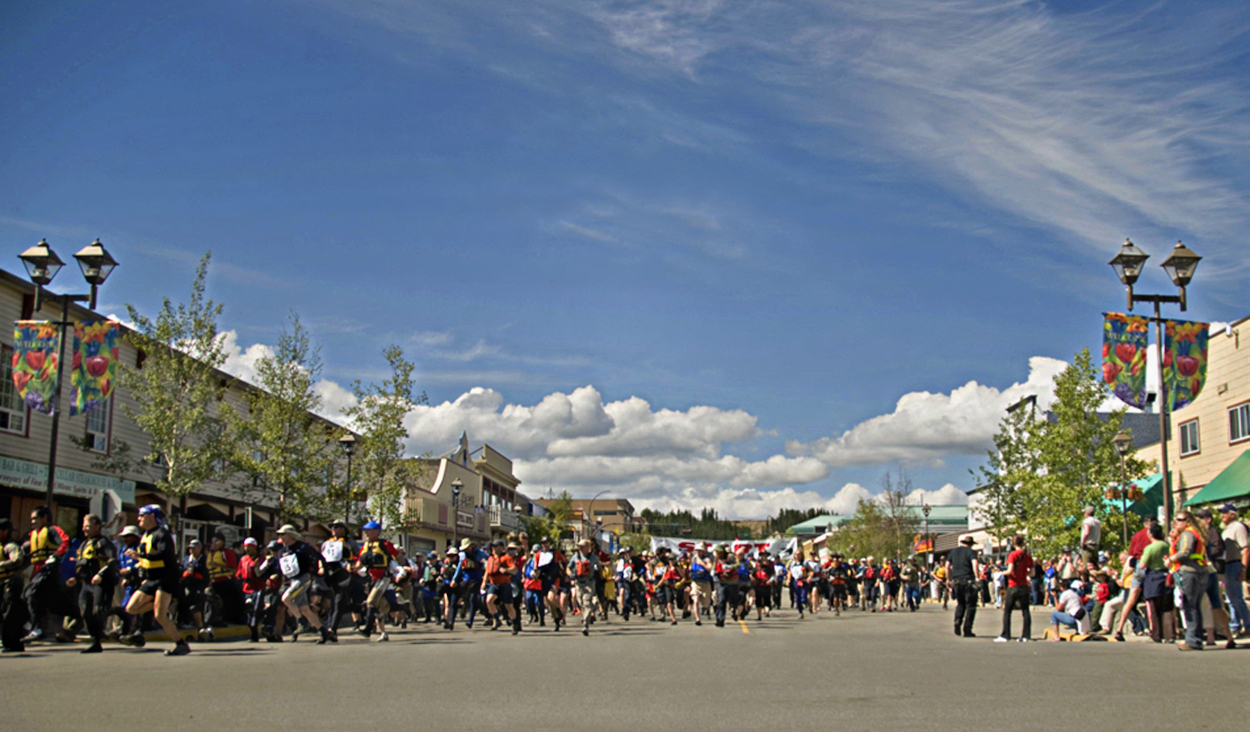 yukon river quest race start 