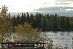 Yukon River um 22:36 Uhr...