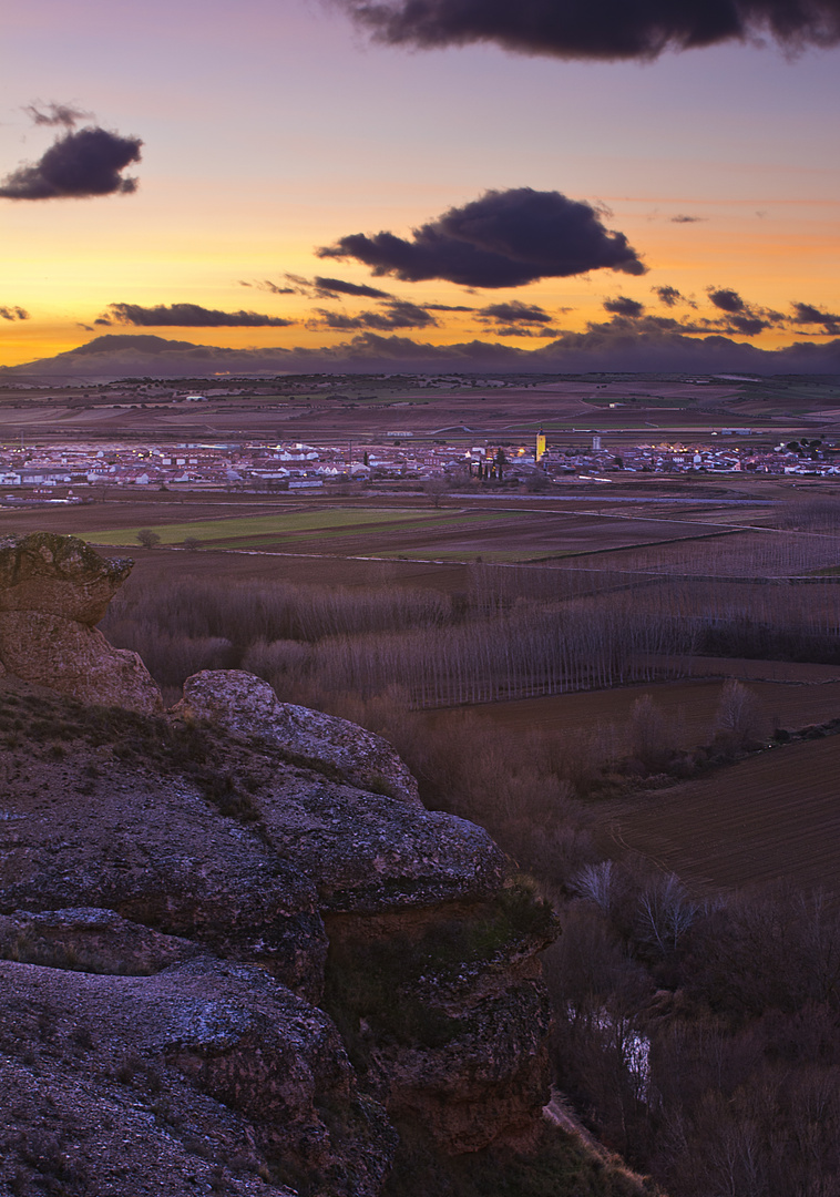 Yunquera desde la peña de la mira