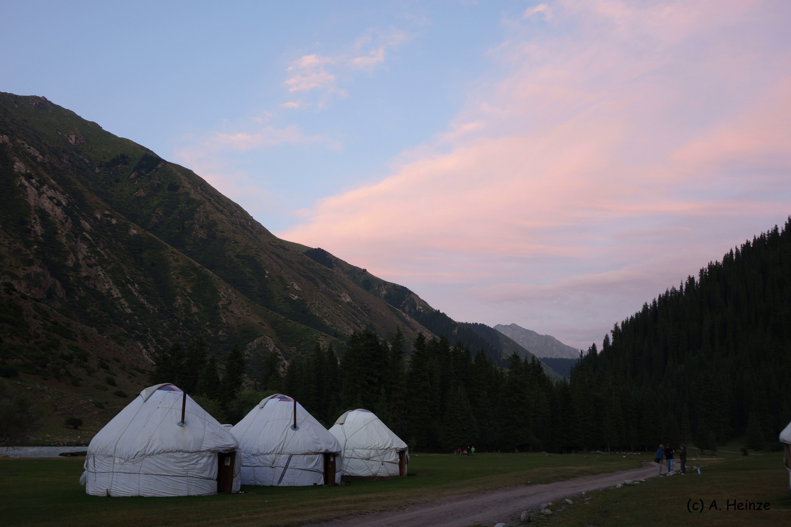 Yurtencamp in Kirgistan