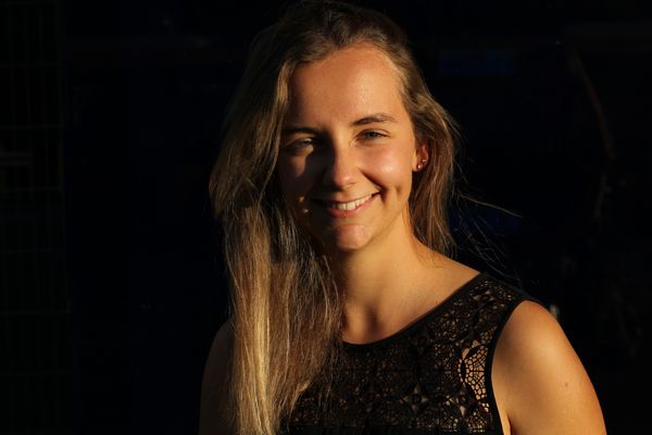 Yvi arbeitet beim DLRG