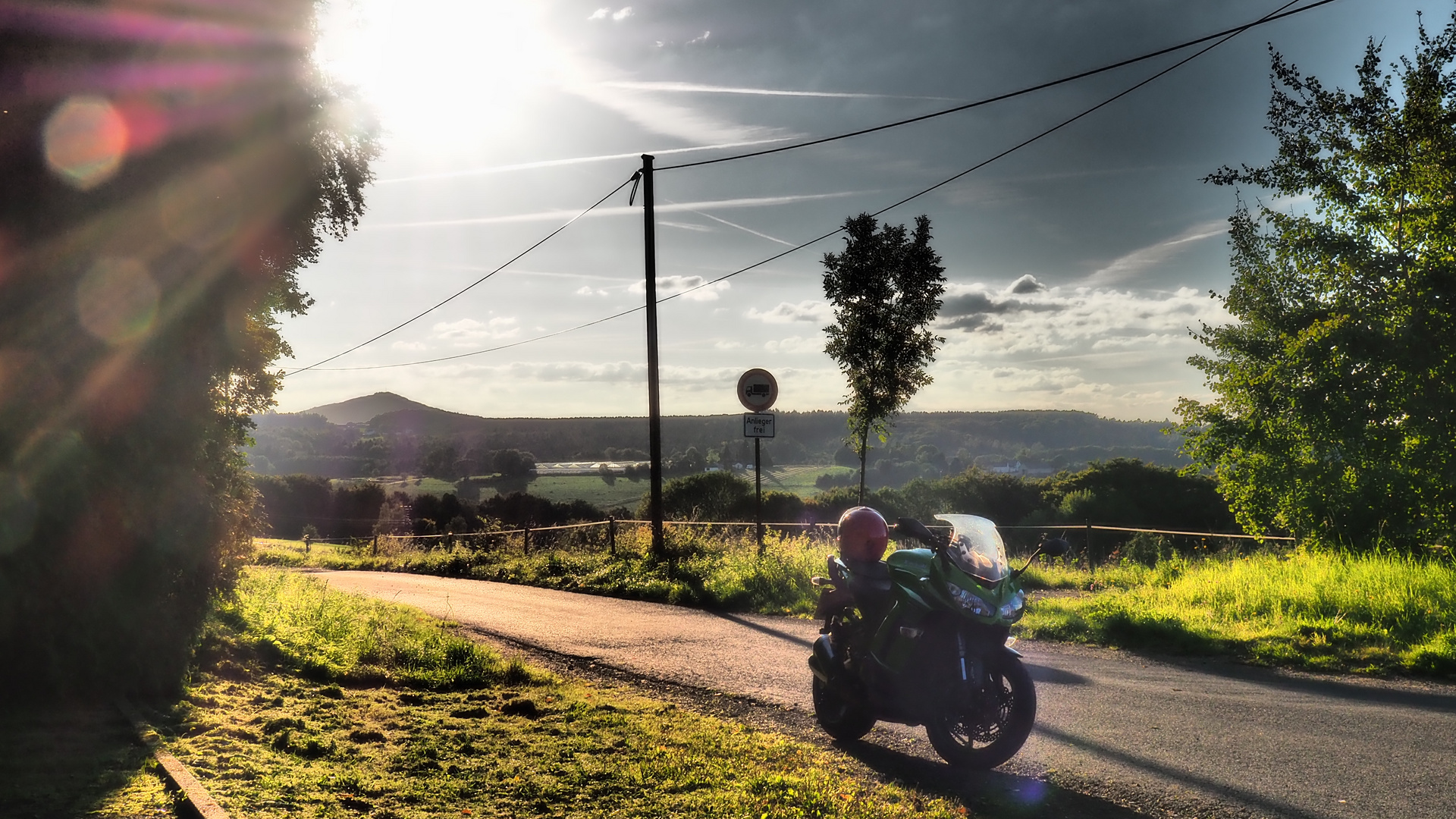 Z 1000 SX on the road