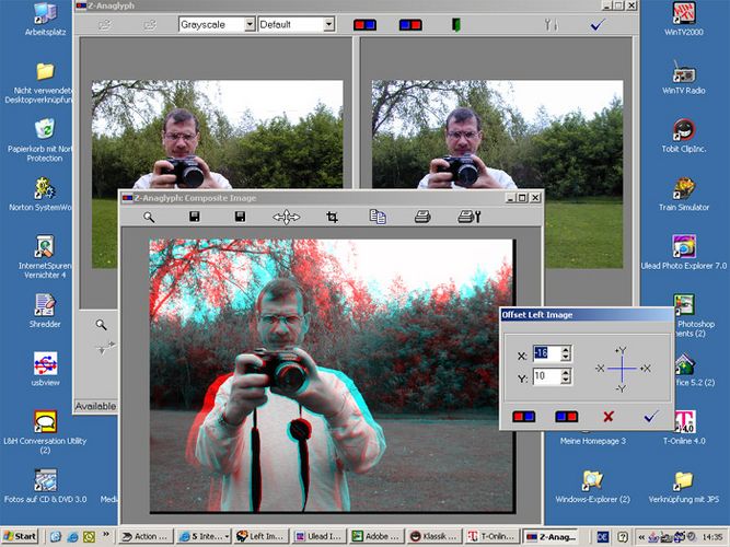 Z-Anaglyph einfaches Programm