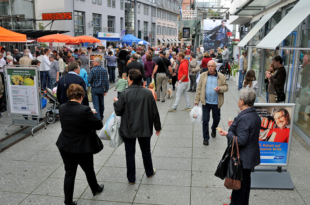 ´z Lörrach war Herbstfest am Wucheend. (Kleine Bildserie) Nr.10