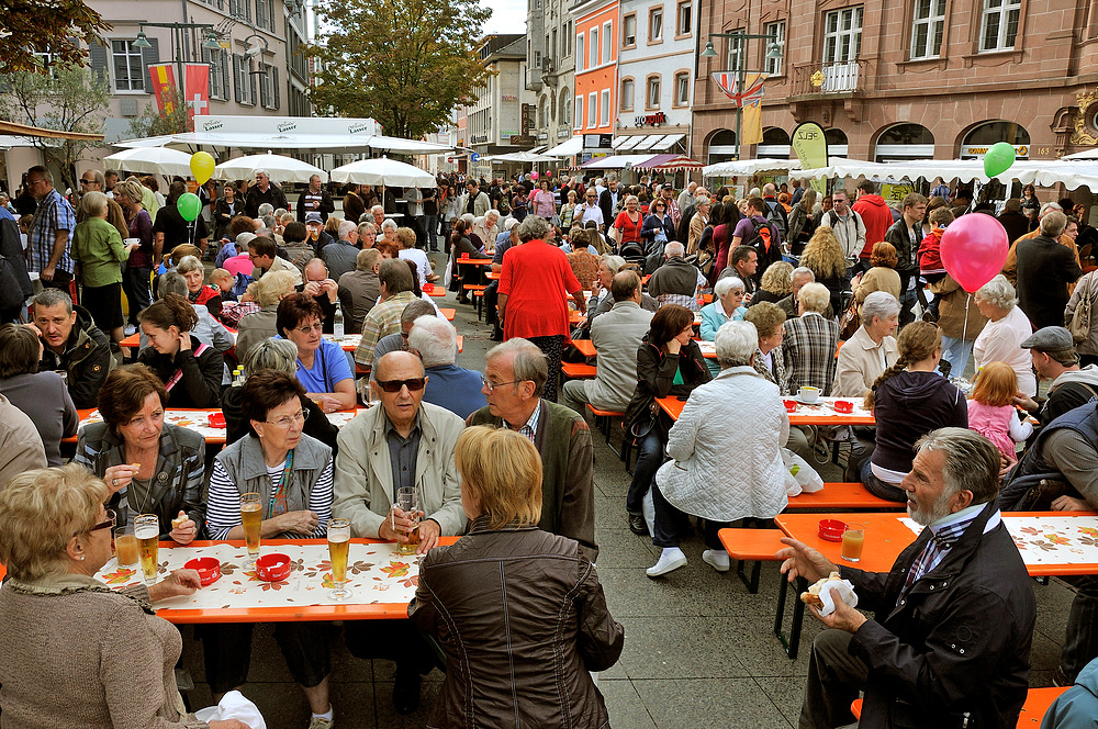 ´z Lörrach war Herbstfest am Wucheend. (Kleine Bildserie) Nr.3