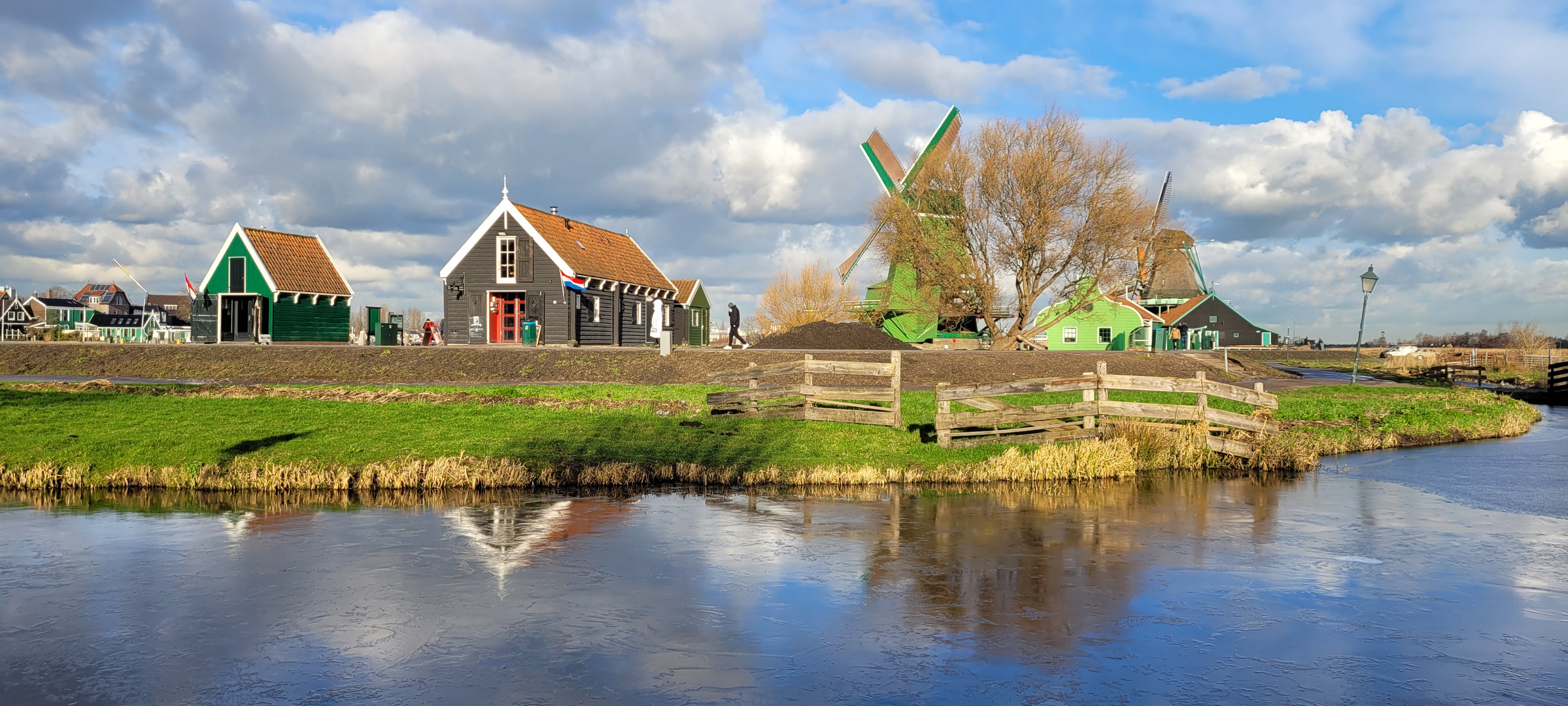 Zaanse Schans Foto & Bild winter, eis, panorama Bilder auf