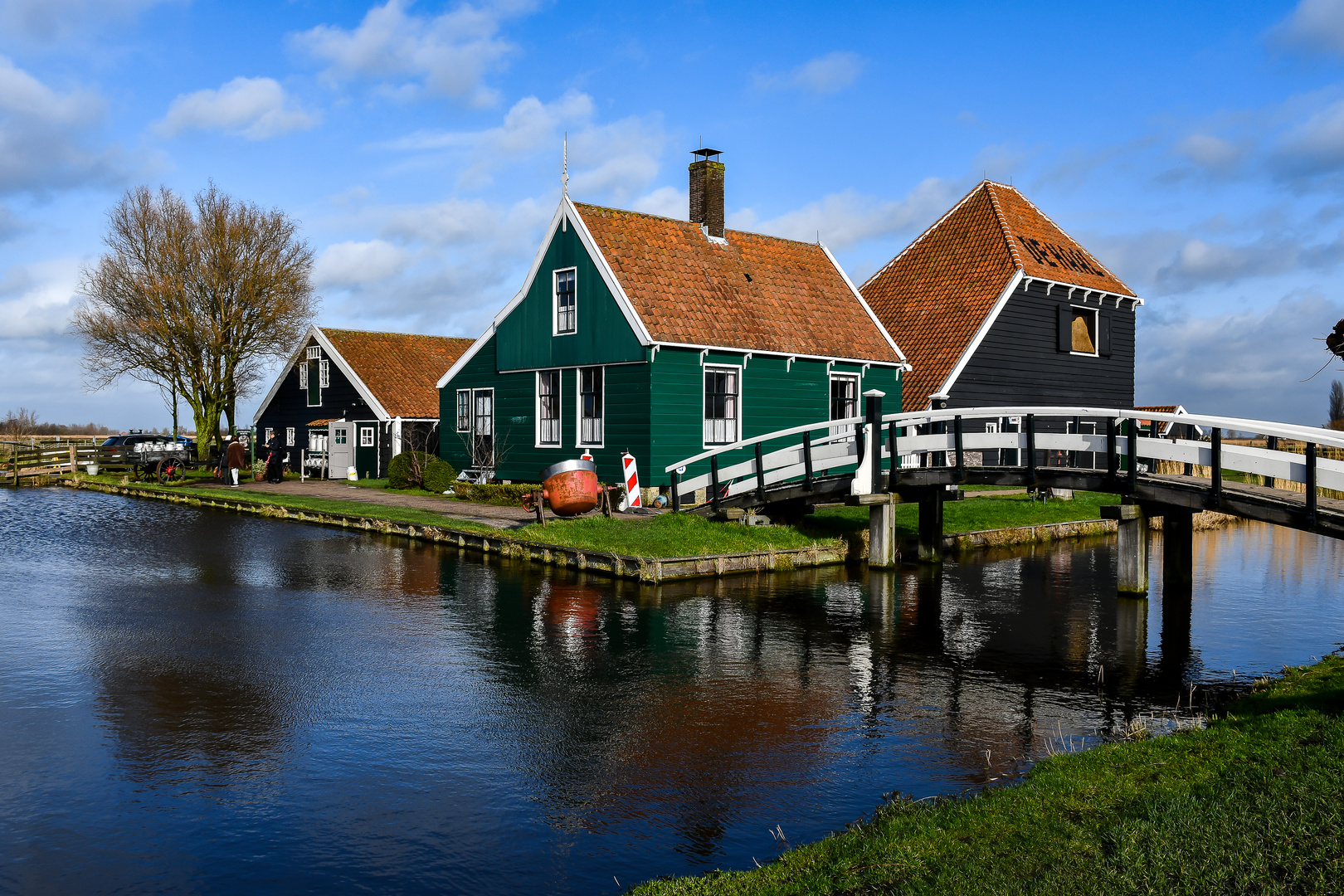 Zaanse Schans bei Tag