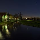 Zaanse Schans Windmill by night