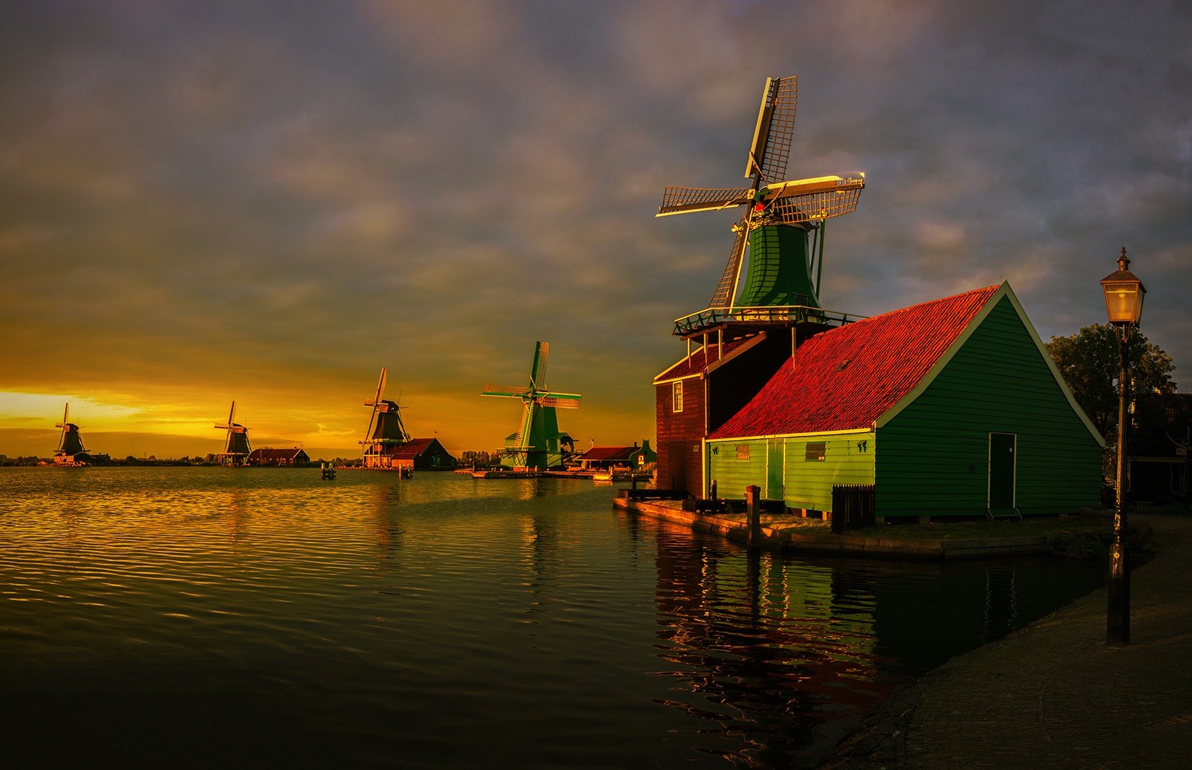 Zaanse Schans Windmills Foto & Bild europe, benelux, netherlands Bilder auf