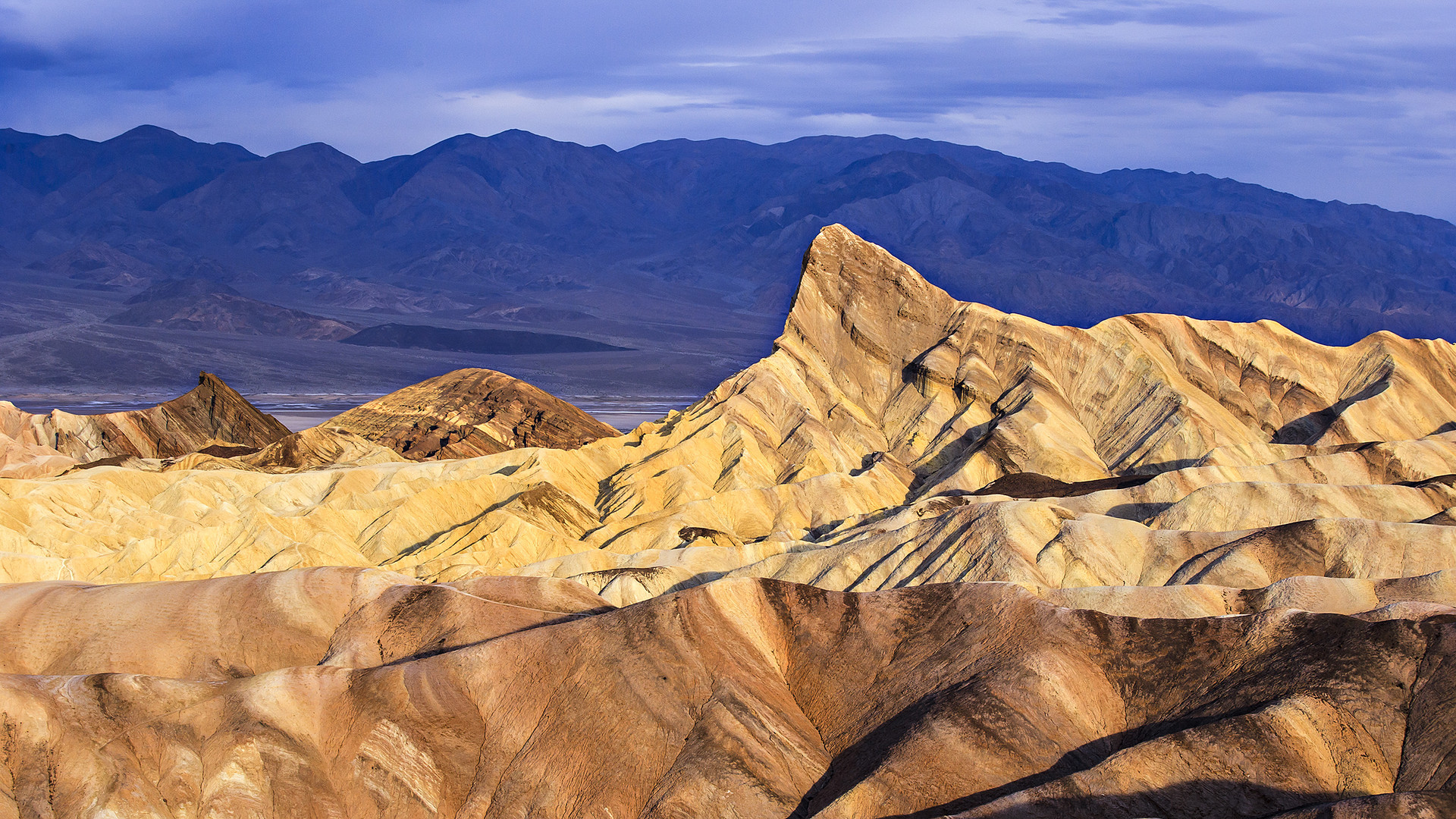 Zabriske point, death valley NP