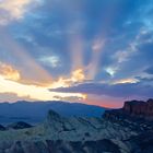 Zabriskie Point bei Sonnenuntergang