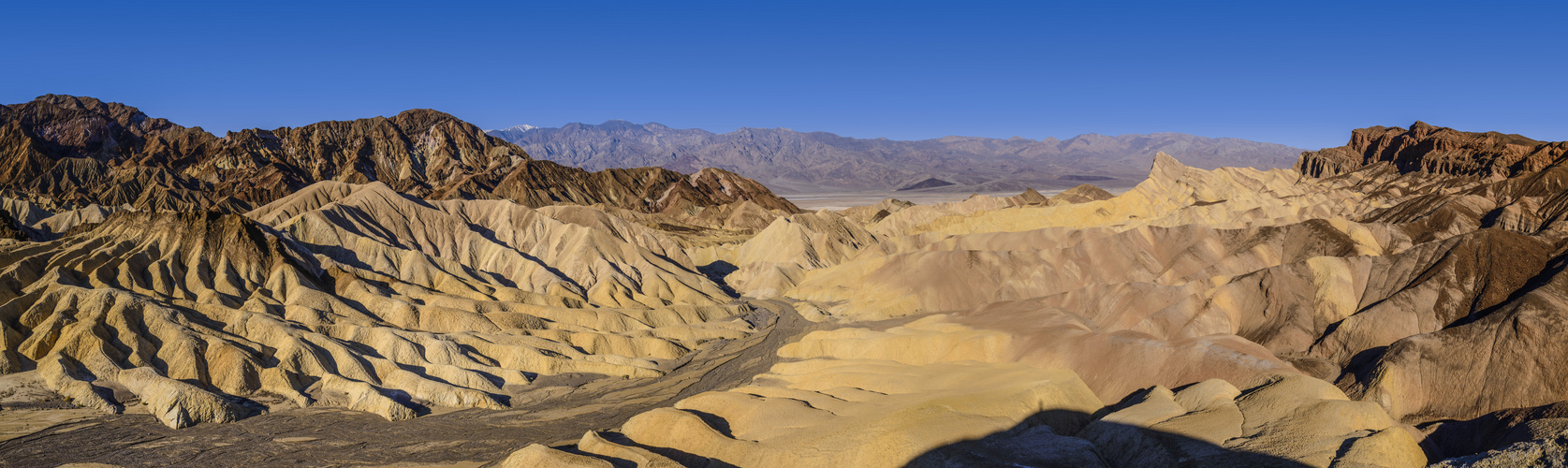 Zabriskie Point, Death Valley, Kalifornien, USA