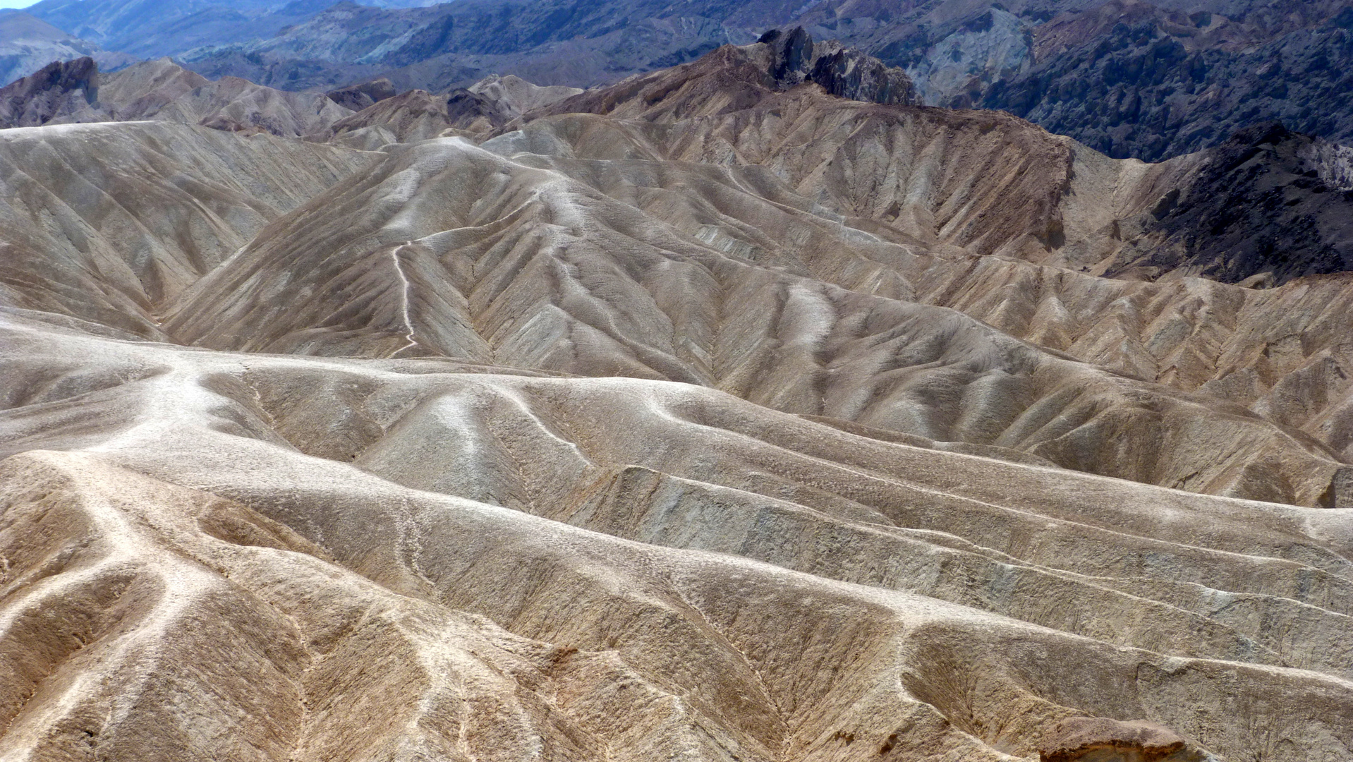 Zabriskie Point im Death Valley