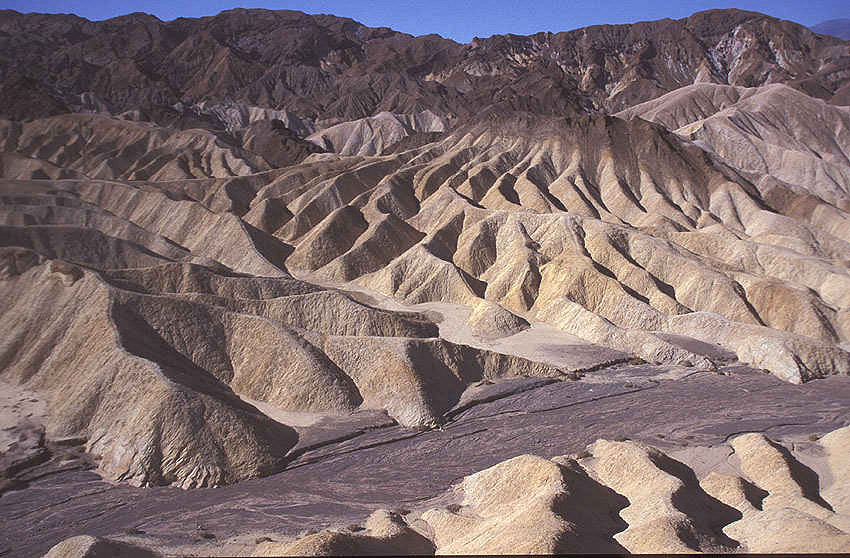 Zabriskie Point im Death Valley (Kalifornien) 1994