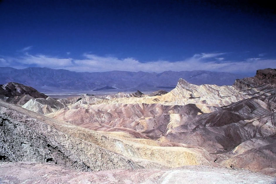 Zabriskie Point im Death Valley (Kalifornien) 1994