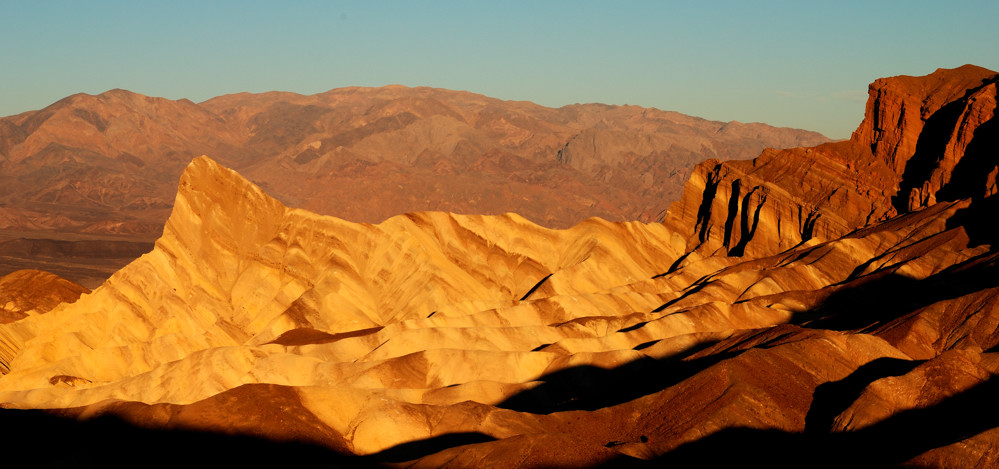 Zabriskie Point im Death Valley - Sonnenaufgang 02