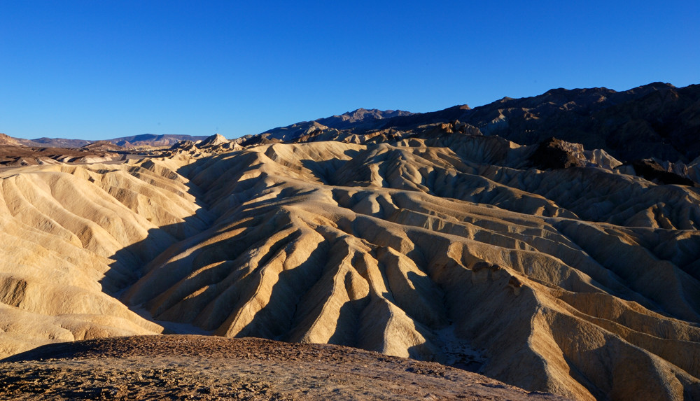 Zabriskie Point - mal bei Sonnenuntergang