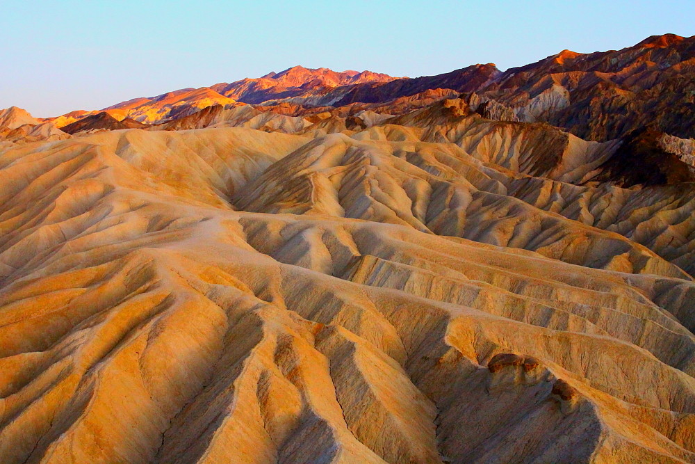 Zabriskie Point Sundown