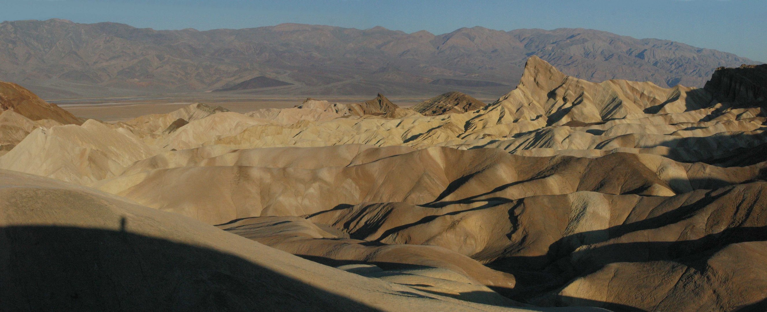 Zabriskie Point. Vallée de la Mort