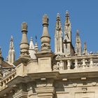 Zacken der Kathedrale von Sevilla