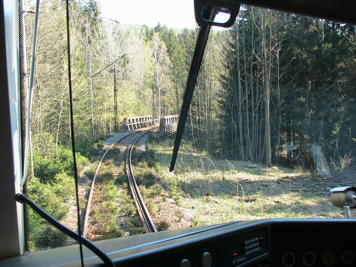 Zackenbahn Brücke über den kleinen Zacken