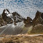 Zackig - Eystrahorn, Berge von Hvalnes.