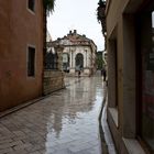 Zadar Altstadt bei Regen