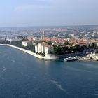 Zadar aus der Luft