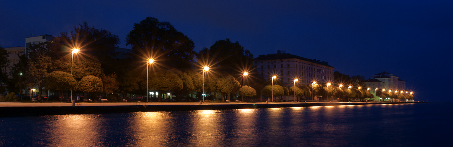 Zadar by night